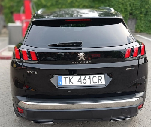 Peugeot 3008 cena 86000 przebieg: 151100, rok produkcji 2018 z Kielce małe 254